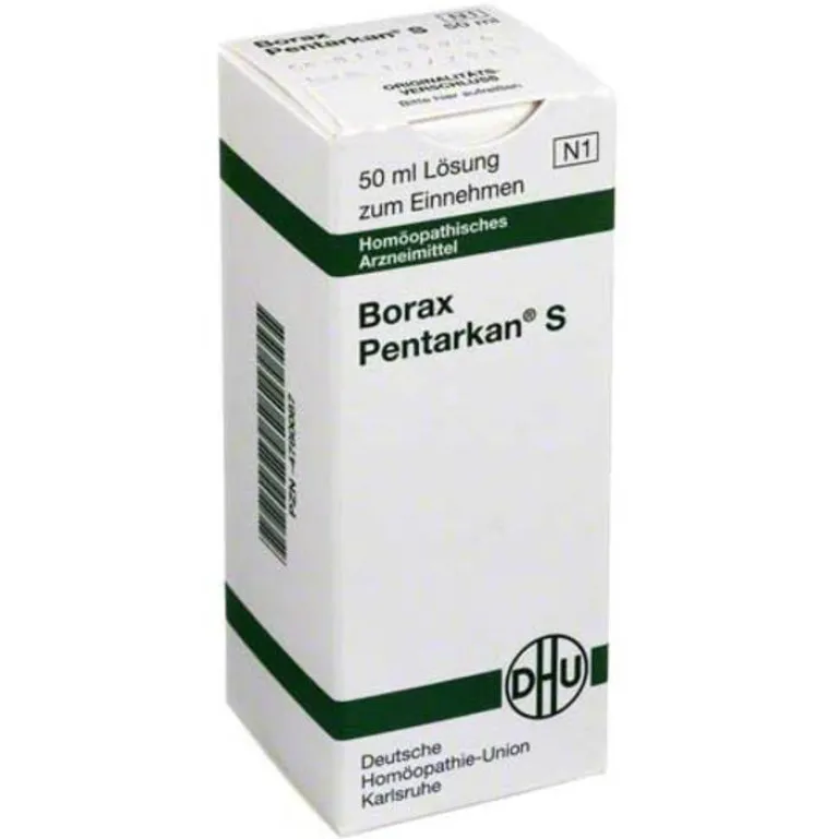 Dhu Komplexmittel-DHU Borax Pentarkan S Liquidum, 50 ml