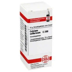 C|C-DHU Calcium sulfuricum C 200 Globuli, 10 g