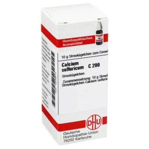 C|C-DHU Calcium sulfuricum C 200 Globuli, 10 g