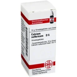 C|C-DHU Calcium sulfuricum D 6 Globuli, 10 g