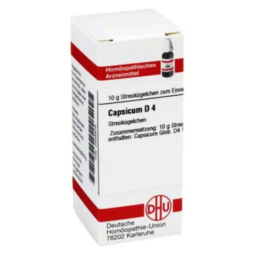 C|C-DHU Capsicum D 4 Globuli, 10 g