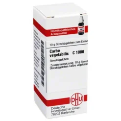 C-DHU Carbo vegetabilis C 1000 Globuli, 10 g