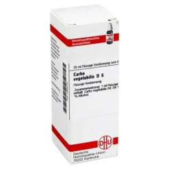 C-DHU Carbo vegetabilis D 6 Dilution, 20 ml