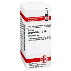 DHU C|C-Carbo vegetabilis D 10 Globuli, 10 g