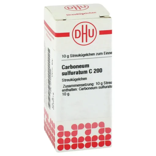 C-DHU Carboneum sulfuratum C 200 Gl, 10 g