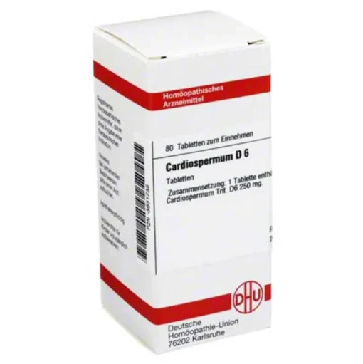C-DHU Cardiospermum D 6 Tabletten, 80 St