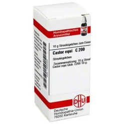 C-DHU Castor equi C 200 Globuli, 10 g