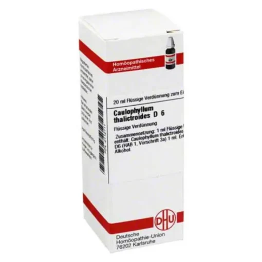 DHU C-Caulophyllum thalictroides D 6 Dilution, 20 ml