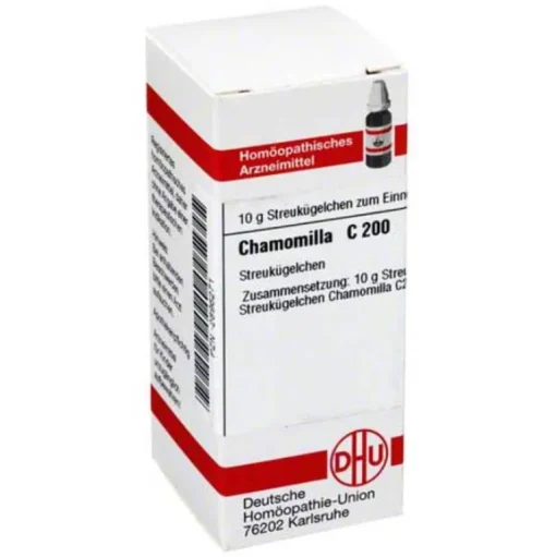 C|C-DHU Chamomilla C 200 Globuli, 10 g