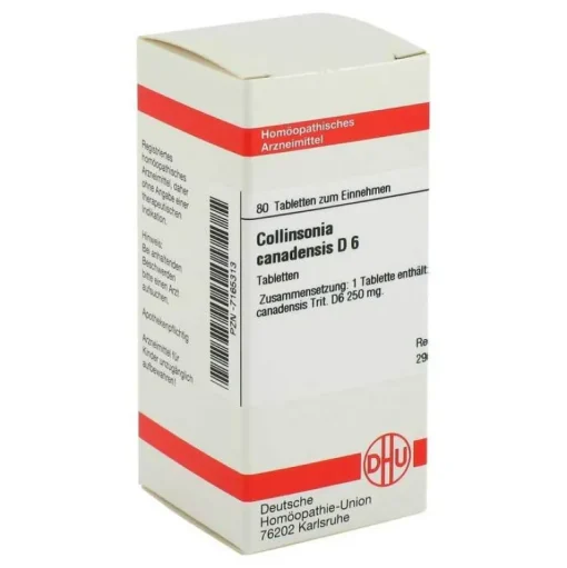 C-DHU Collinsonia canadensis D 6 Tabletten, 80 St