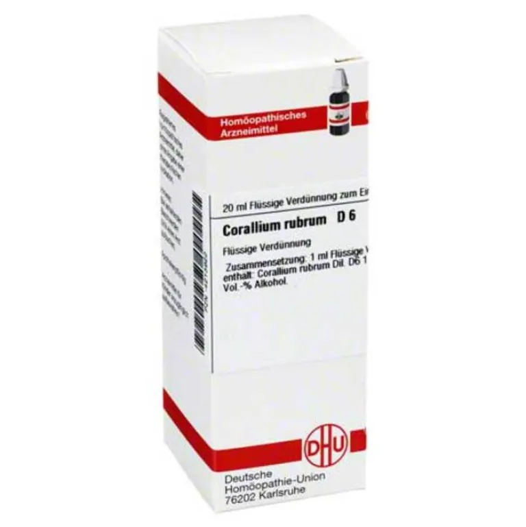 C-DHU Corallium rubrum D 6 Dilution, 20 ml