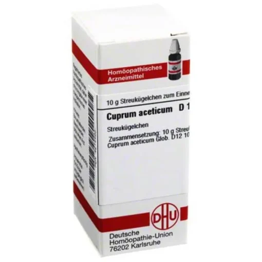 C|C-DHU Cuprum aceticum D 12 Globuli, 10 g
