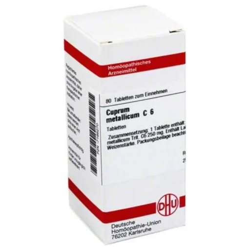 C-DHU Cuprum metallicum C 6 Tabletten, 80 St