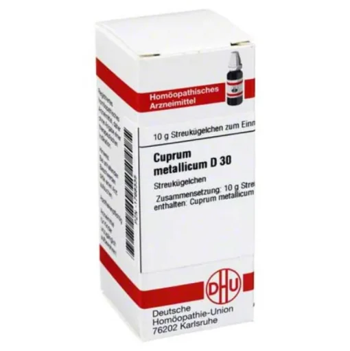DHU C-Cuprum metallicum D 30 Globuli, 10 g