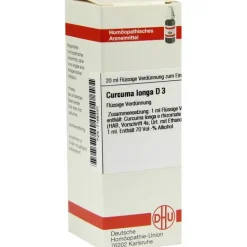 Dhu-DHU Curcuma longa D 3 Dilution, 20 ml