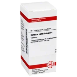 D-DHU Datisca cannabina D 4 Tabletten, 80 St