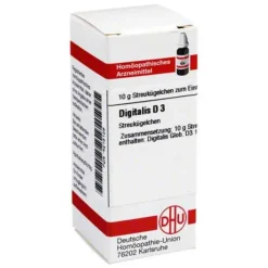 D|D-DHU Digitalis D 3 Globuli, 10 g