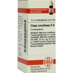E-DHU Elaps corallinus D 8 Globuli, 10 g