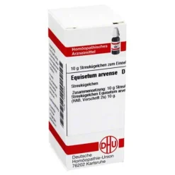 E|E-DHU Equisetum arvense D 3 Globuli, 10 g