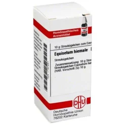 E|E-DHU Equisetum hiemale D 6 Globuli, 10 g