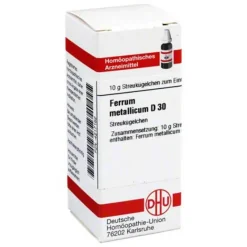 F|F-DHU Ferrum metallicum D 30 Globuli, 10 g