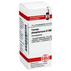 F|F-DHU Ferrum phosphoricum D 200 Globuli, 10 g