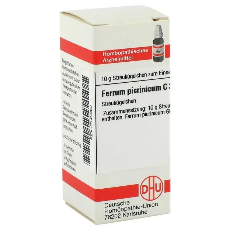 DHU F-Ferrum picrinicum C 30 Globuli, 10 g
