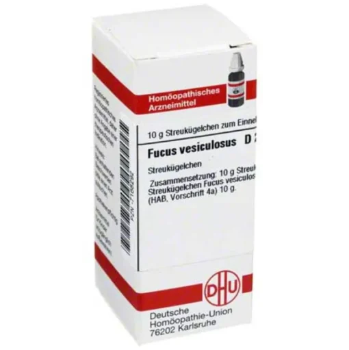 F|F-DHU Fucus vesiculosus D 2 Globuli, 10 g