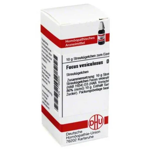 F|F-DHU Fucus vesiculosus D 3 Globuli, 10 g