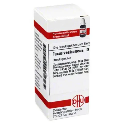 F|F-DHU Fucus vesiculosus D 1 Globuli, 10 g