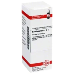 G-DHU Gentiana lutea D 1 Dilution, 20 ml