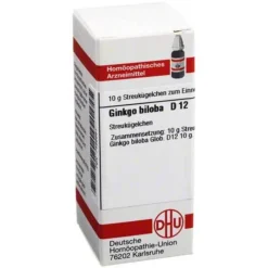 G|G-DHU Ginkgo biloba D 12 Globuli, 10 g