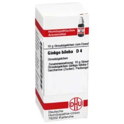 G|G-DHU Ginkgo biloba D 4 Globuli, 10 g