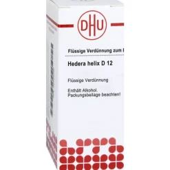 H-DHU Hedera Helix D 12 Dilution, 20 ml