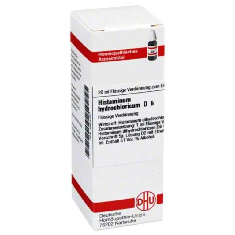 H-DHU Histaminum hydrochloricum D 6 Dilution, 20 ml