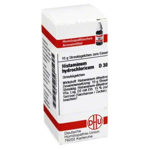 H|H-DHU Histaminum hydrochloricum D 30 Globuli, 10 g