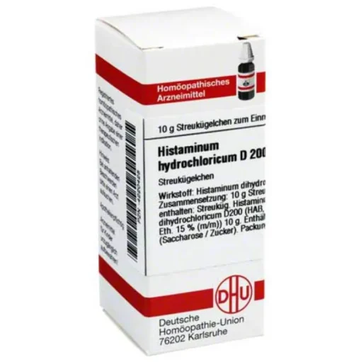 H|H-DHU Histaminum hydrochloricum D 200 Globuli, 10 g