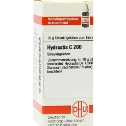 H|H-DHU Hydrastis C 200 Globuli, 10 g