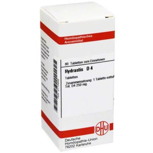 DHU H-Hydrastis D 4 Tabletten, 80 St