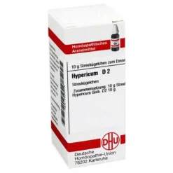 H|H-DHU Hypericum D 2 Globuli, 10 g