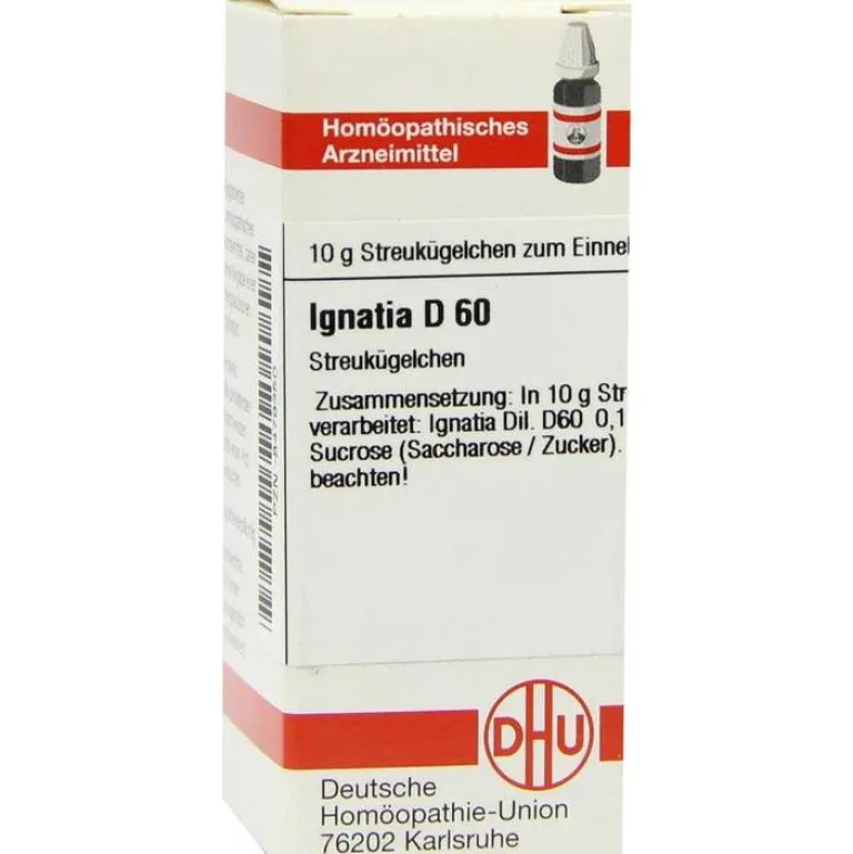 I-J-DHU Ignatia D 60 Globuli, 10 g