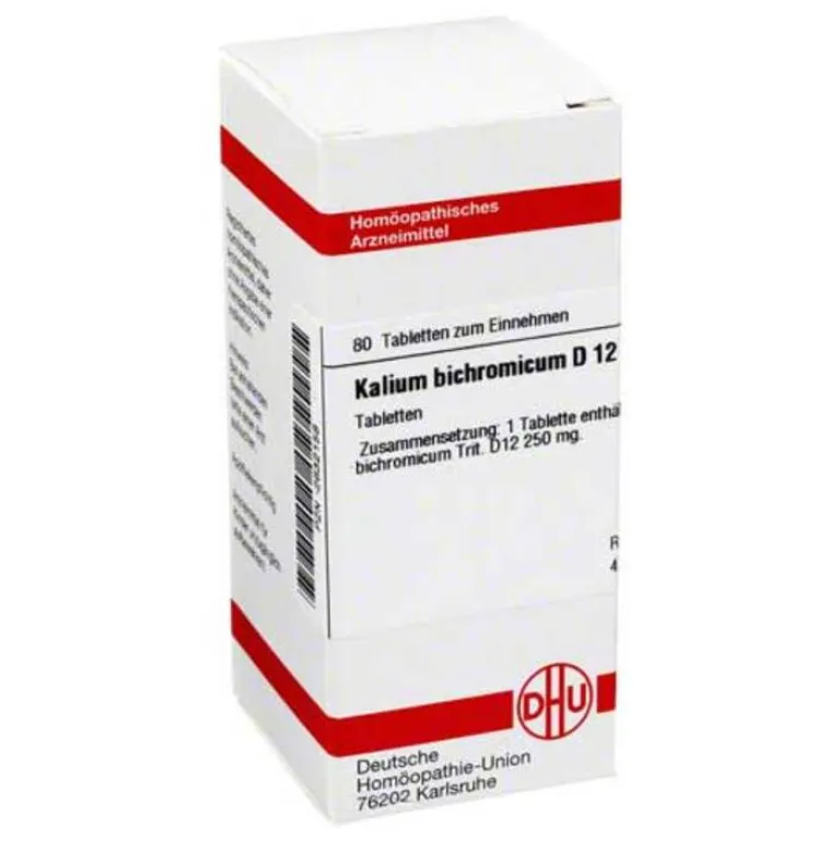 DHU K-Kalium bichromicum D 12 Tabletten, 80 St