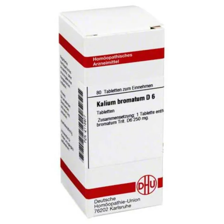 DHU K-Kalium bromatum D 6 Tabletten, 80 St