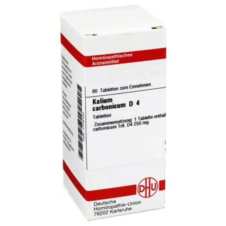 DHU K-Kalium carbonicum D 4 Tabletten, 80 St