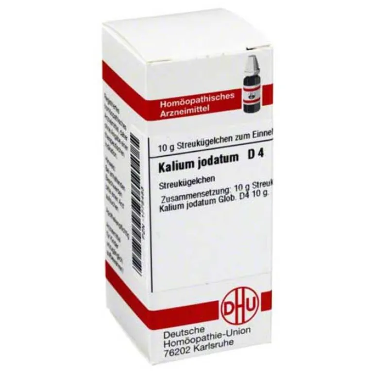 DHU K-Kalium jodatum D 4 Globuli, 10 g