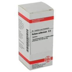 DHU Schüßler-Salze K|Salze 1-12-DHU Kalium sulfuricum D 6 Tabletten, 80 St