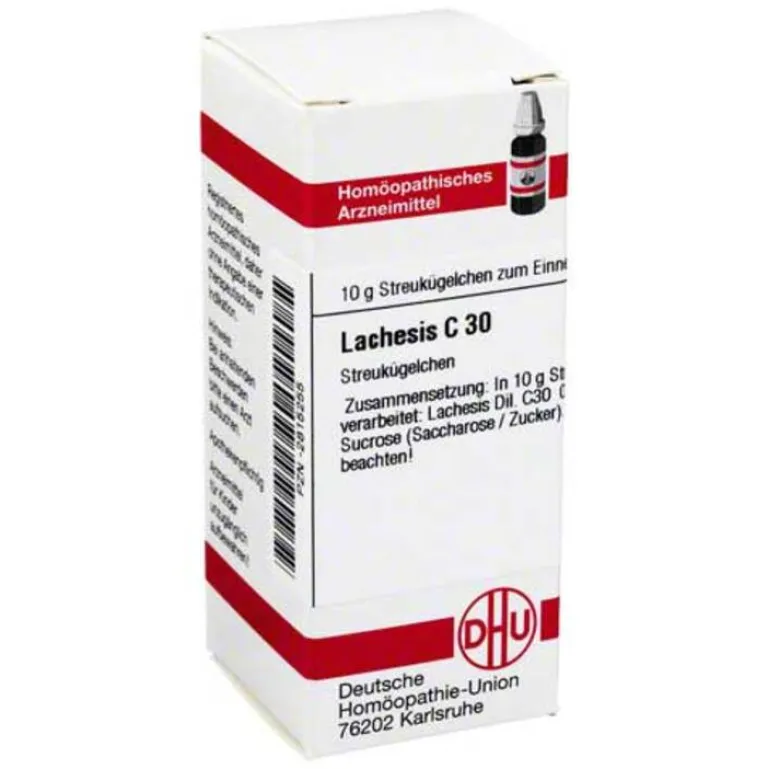 DHU L|L-Lachesis C 30 Globuli, 10 g