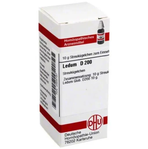 L|L-DHU Ledum D 200 Globuli, 10 g