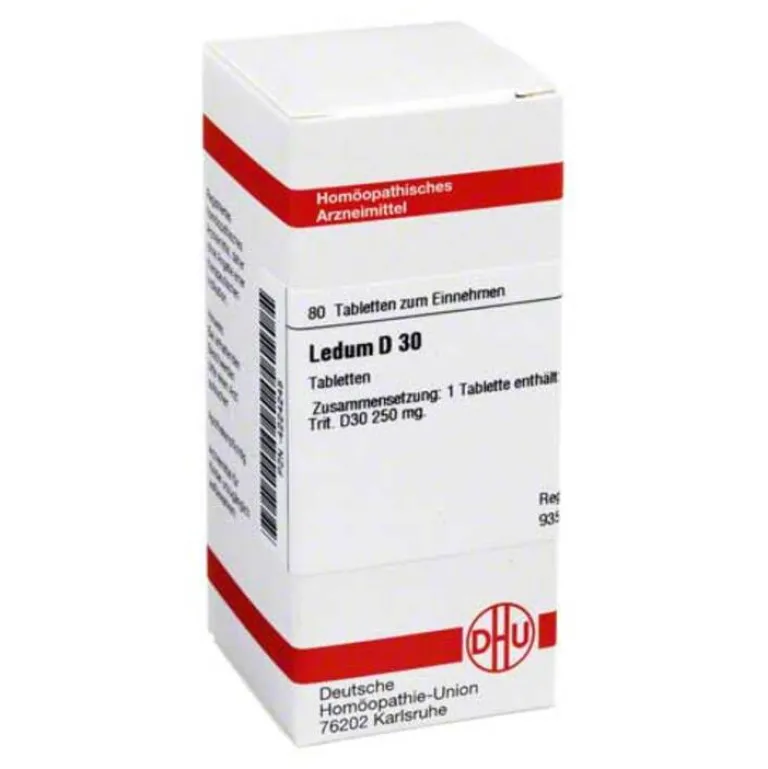 L-DHU Ledum D 30 Tabletten, 80 St
