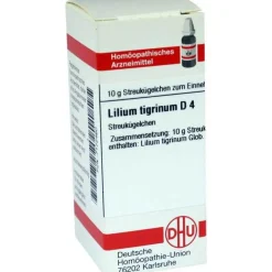 L|L-DHU Lilium tigrinum D 4 Globuli, 10 g